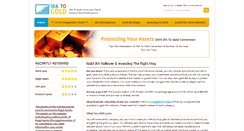 Desktop Screenshot of ira-to-gold.com